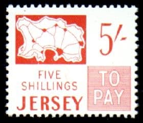 Jersey 1969 Post Due SG D6 Fine Mint