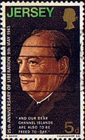 Jersey 1970 25th Anniv of Liberation SG 35 Fine Used