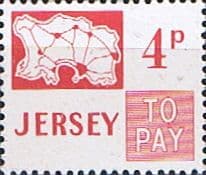 Jersey 1971 Post Due SG D11 Fine Mint