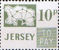 Jersey 1971 Post Due SG D16 Fine Mint