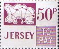 Jersey 1971 Post Due SG D20 Fine Mint