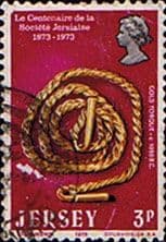 Jersey 1973 Centenary of La Société Jersiaise SG 86 Fine Used