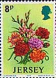 Jersey 1974 Spring Flowers SG 105 Fine Mint