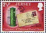 Jersey 1974 Universal Postal Union Centenary SG 107 Fine Mint