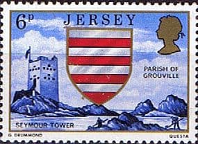 Jersey 1976 Parish Arms and Views SG 140 Fine Mint