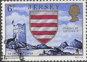 Jersey 1976 Parish Arms and Views SG 140 Fine Used