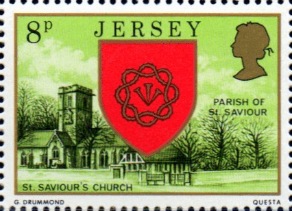 Jersey 1976 Parish Arms and Views SG 142 Fine Mint