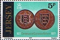 Jersey 1977 Currency Reform SG 171 Fine Mint