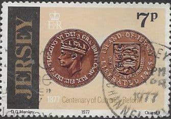 Jersey 1977 Currency Reform SG 172 Fine Used
