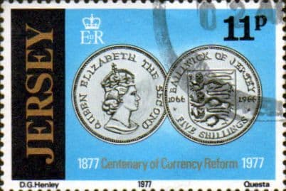 Jersey 1977 Currency Reform SG 173 Fine Used