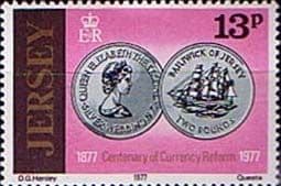 Jersey 1977 Currency Reform SG 174 Fine Mint