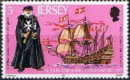 Jersey 1977 St. John Ambulance SG175 Fine Mint