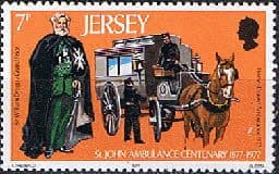 Jersey 1977 St. John Ambulance SG176 Fine Mint