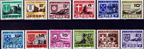 Jersey 1978 Postage Due Set Fine Mint