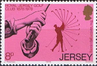 Jersey 1978 Royal Jersey Golf Club SG 184 Fine Mint