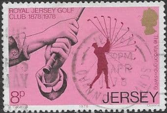 Jersey 1978 Royal Jersey Golf Club SG 184 Fine Used