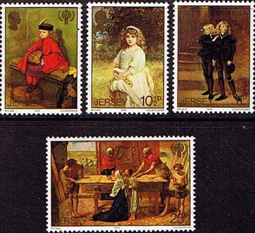 Jersey 1979 International Year of the Child Set Fine Mint