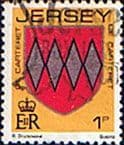 Jersey 1981 Arms of Jersey Families SG 250 Fine Used