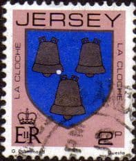 Jersey 1981 Arms of Jersey Families SG 251 Fine Used