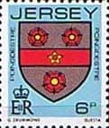 Jersey 1981 Arms of Jersey Families SG 255 Fine Mint