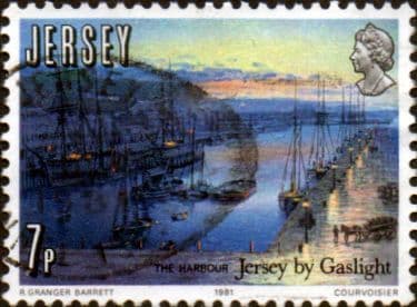 Jersey 1981 Gas Lighting SG 279 Fine Used