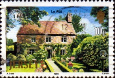 Jersey 1986 Le Rat Cottage SG 390 Fine Used