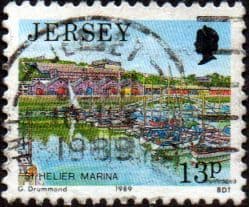 Jersey 1989 Scenes SG 473 Fine Used