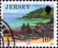 Jersey 1989 Scenes SG 476 Fine Used