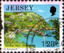 Jersey 1989 Scenes SG 483 Fine Used