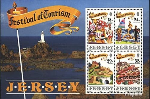 Jersey 1990 Festival of Tourism Miniature Sheet Fine Mint