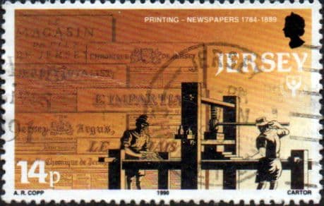 Jersey 1990 International Literacy Year SG 526 Fine Used