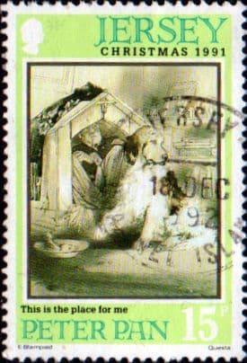 Jersey 1991 Christmas Peter Pan SG 564 Fine Used