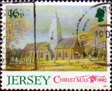 Jersey 1992 Christmas Parish Churches SG 597 Fine Used
