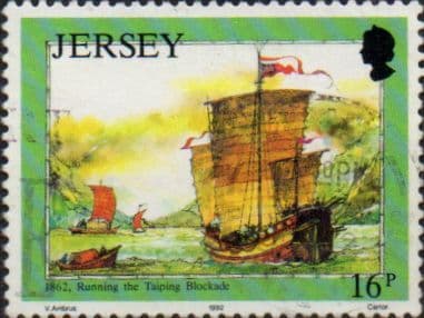 Jersey 1992 William Mesny SG 574 Fine Used