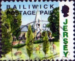 Jersey 1993 Postage Paid SG 602 Fine Used