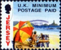 Jersey 1993 Postage Paid SG 605 Fine Used