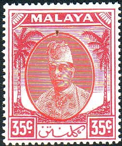 Kelantan 1951 Sultan Ibrahim SG 76 Fine Mint