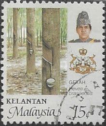 Kelantan 1986 Agricultural Products SG 144 Fine Used