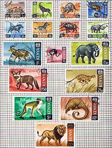 Kenya 1966 Animals Complete Set Fine Used