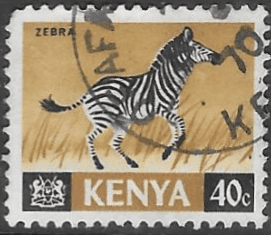 Kenya 1966 Republic Animals SG 25 Fine Used