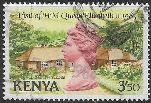 Kenya 1983 Royal Visit SG 293 Fine Used