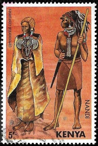 Kenya 1984 Ceremonial Costumes (2nd series) SG 332 Fine Used
