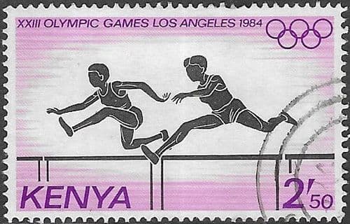Kenya 1984 Olympic Games, Los Angeles SG 313 Fine Used