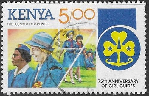 Kenya 1985 Anniversary of Girl Guide Movement SG 346 Fine Used