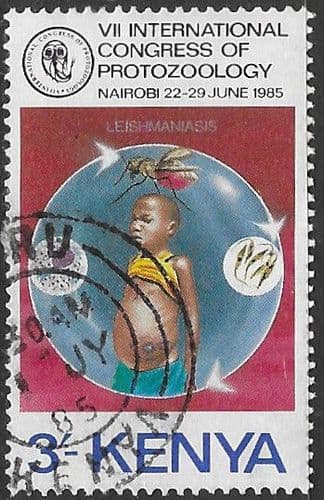 Kenya 1985 International Congress of Protozoology, Nairobi SG 353 Fine Used