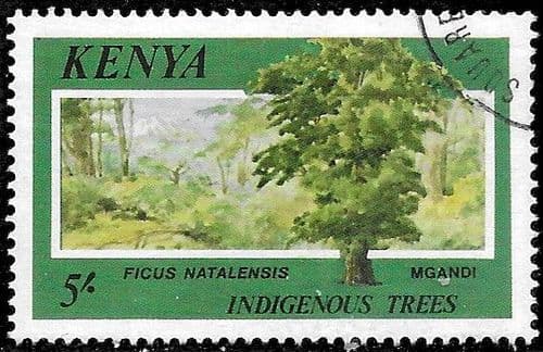 Kenya 1986 Indigenous Trees SG 372 Fine Used