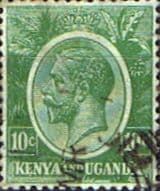 Kenya Uganda 1922 King George V SG 79 Fine Used