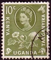 Kenya Uganda and Taganyika 1960 Animals and Plants SG 184 Fine Used