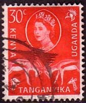 Kenya Uganda and Taganyika 1960 Animals and Plants SG 188 Fine Used