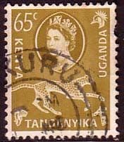 Kenya Uganda and Taganyika 1960 Animals and Plants SG 191 Fine Used
